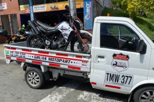 MotoGrua MotoPart Grua de moto en medellin