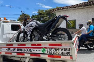 MotoGrua MotoPart Grua de moto en medellin