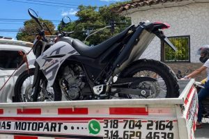 MotoGrua MotoPart Grua de moto en medellin